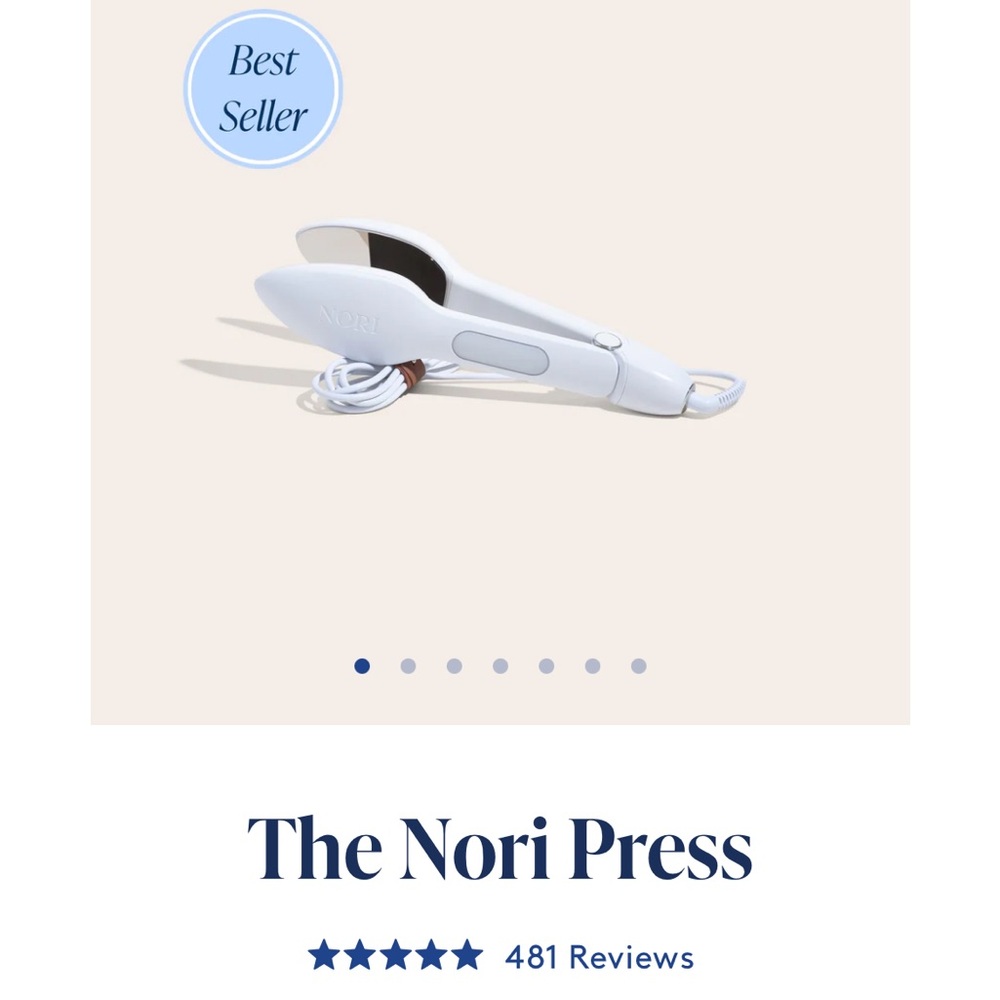 Nori Press - Steam iron